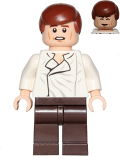 LEGO sw714 Han Solo, Dark Brown Legs (75137)